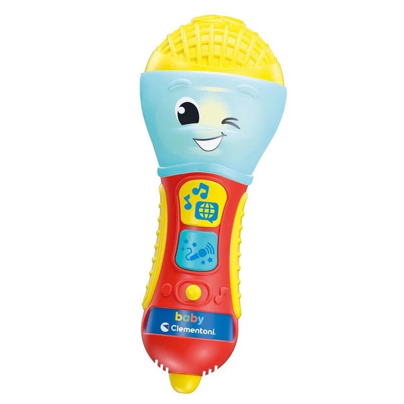 Clementoni Baby Microphone with sounds music and light