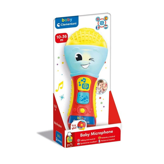 Clementoni Baby Microphone for interactive playing