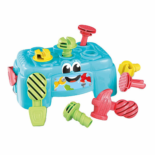 Clementoni Baby Workbench Toy helping tour child to learn colors