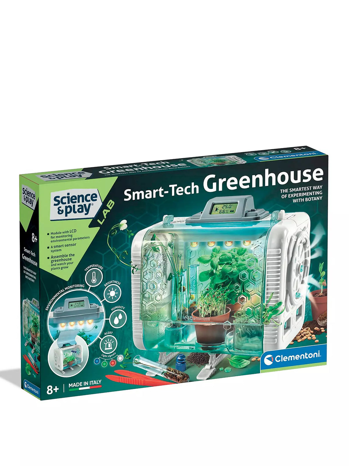 Clementoni HI-TECH Greenhouse comes n the box