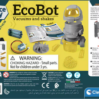 Clementoni Science Museum EcoBot reverse picture of the bo
