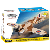 COBI Hawker Hurricane Mk.1 WWII Aircraft Building Set picture of the box