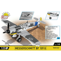 COBI Messerschmitt Bf 109 G picture with imortant features