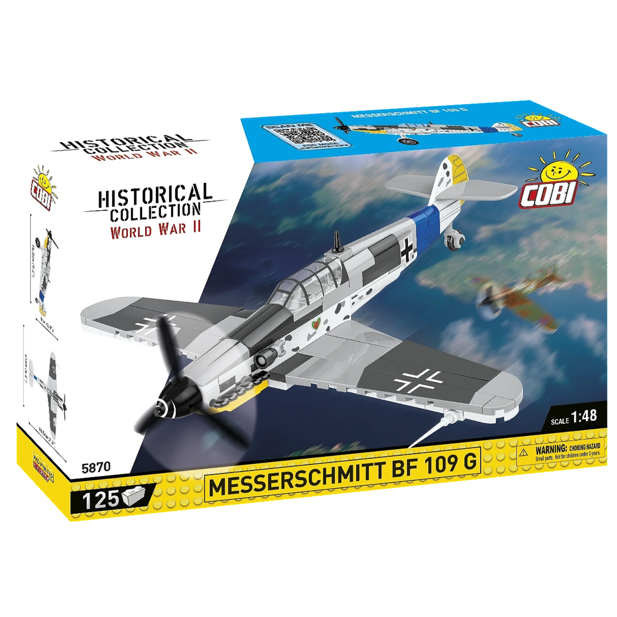 COBI Messerschmitt Bf 109 G suitable for kids oer 6 years old