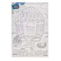 Crafty Bitz Easter Colour In Canvas 50cm x 40cm picture on the white background