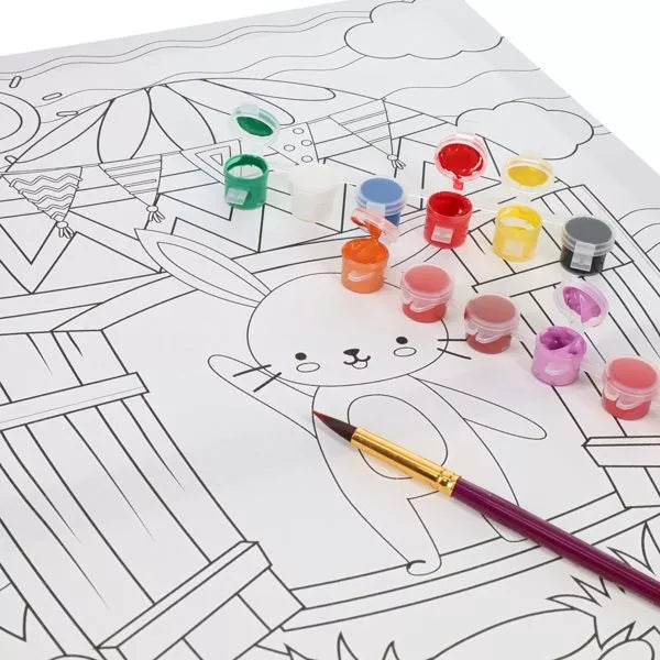 Crafty Bitz Easter Colour In Canvas 50cm x 40cm perfect for Easter activities