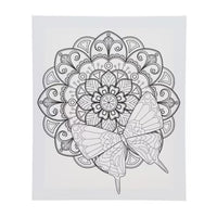 Colour My Canvas Butterfly creativity canvas