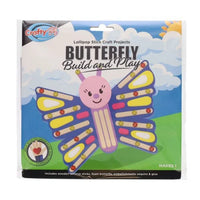 Crafty Bitz Build & Play Butterfly & Fairy Door Craft Kit available in a 2 designs