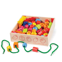 Crate of Lacing Beads Educational Threading Bead Set creativity set