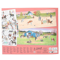 Happy Horses Colouring Book reverse picture of the book