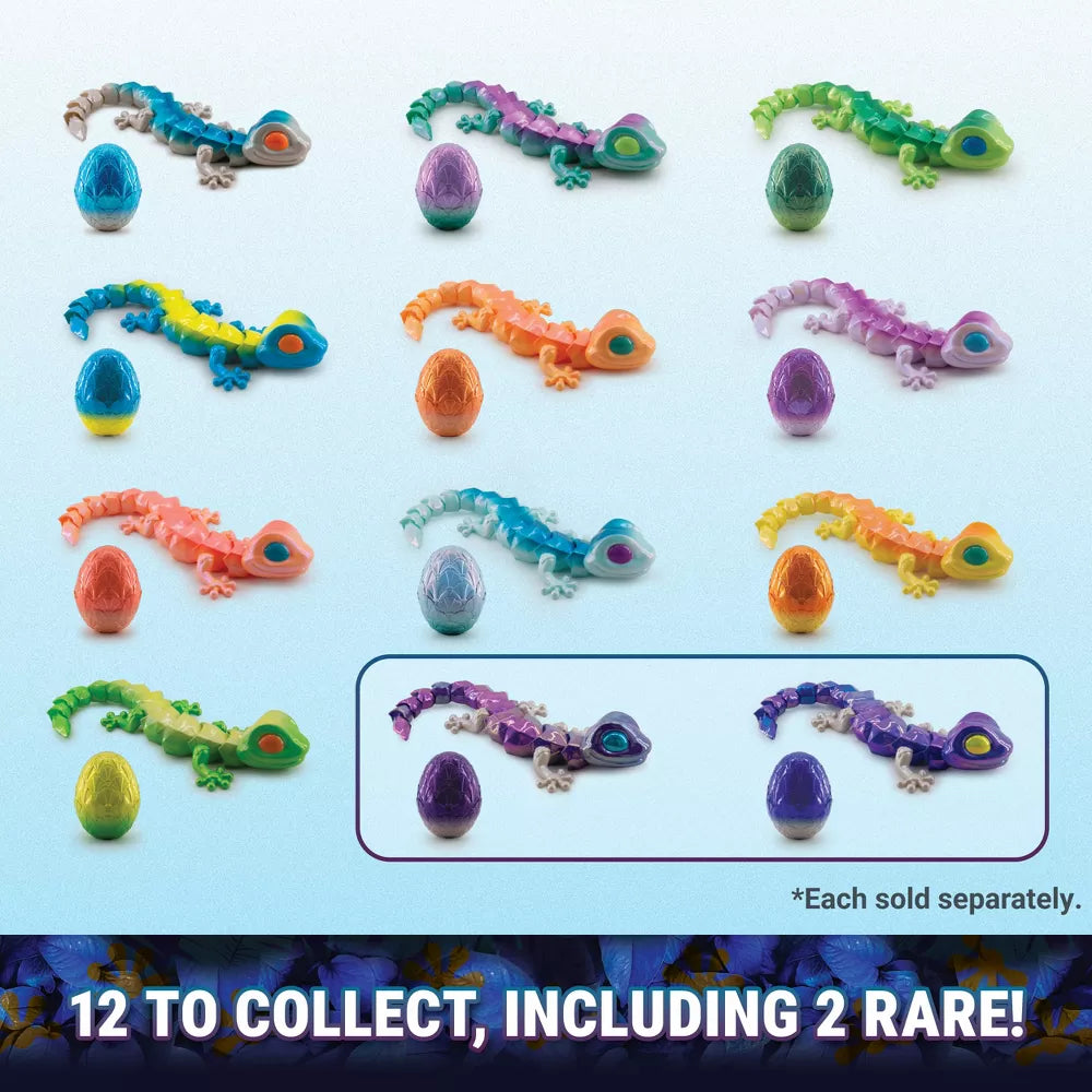 Crystalynx Gecko Series 1 Mystery Egg 12 different designs