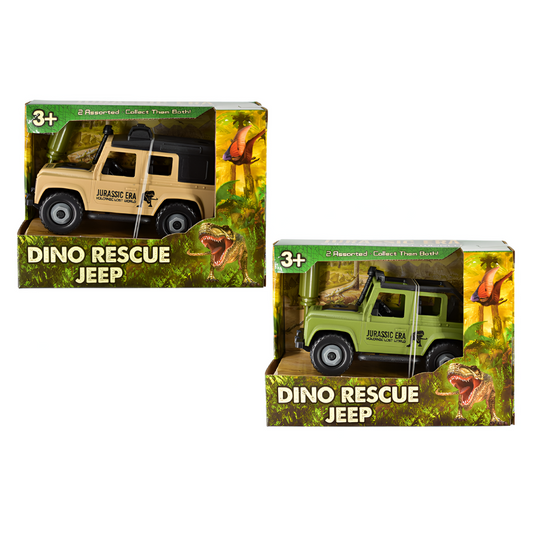 Jurassic Era Dino Rescue Jeep Assorted