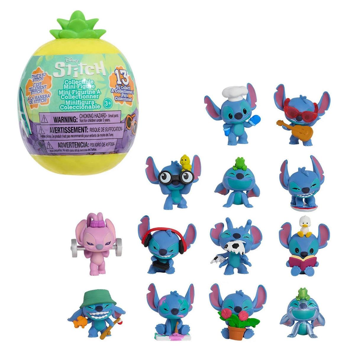 Disney Collectible Stitch Mini Figure Capsules