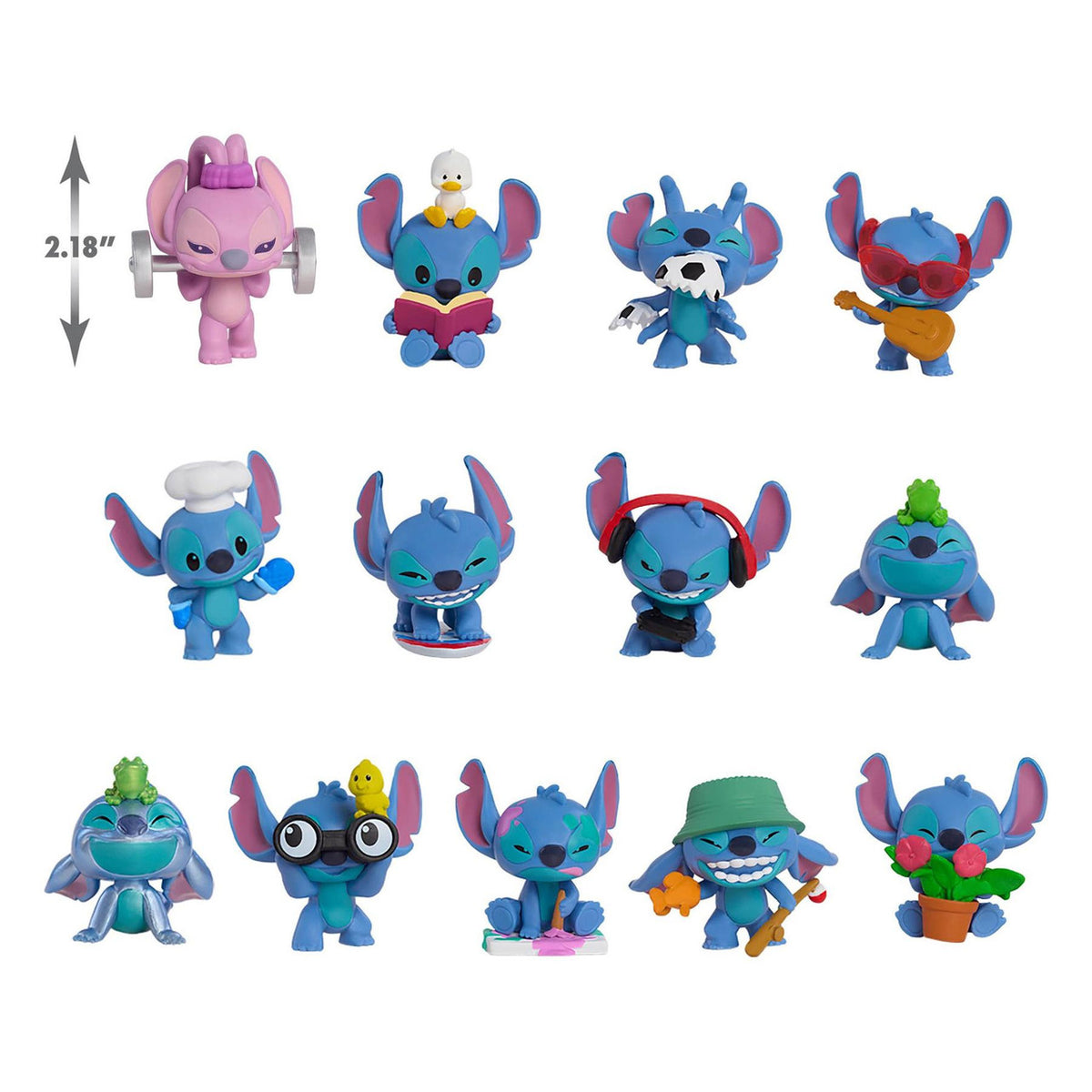 Disney Collectible Stitch Mini Figure Capsules