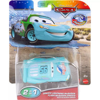 Disney Pixar Cars Color Change Dinoco Lightning McQueen picture in the box
