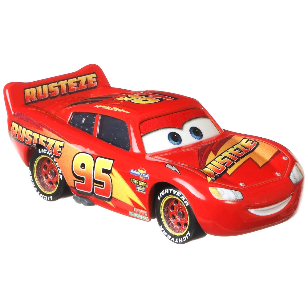 Disney Pixar Cars McQueen Rust-eze Racing Center 1:55 Vehicle for kids oer 3 years old