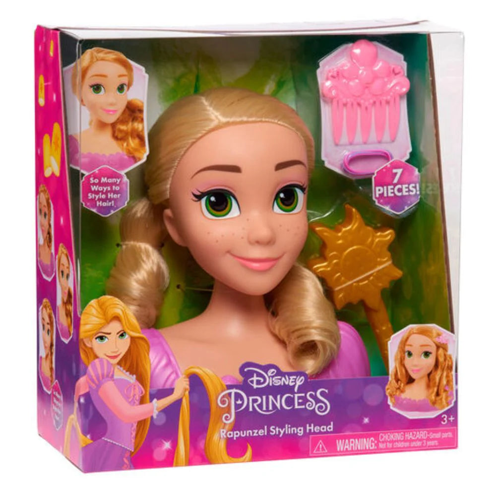 Disney Princess Rapunzel 20 cm Hairdressing Head Toy picture in the box