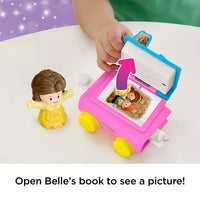 Bring Disney Princesses to life with Disney Little People Parade Float Belle, a charming toy that toddlers will love.
