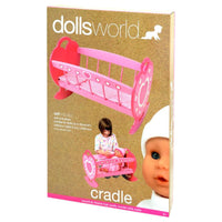 Dolls World Wooden Rocking Cradle for Dolls comes in a box and need assembey