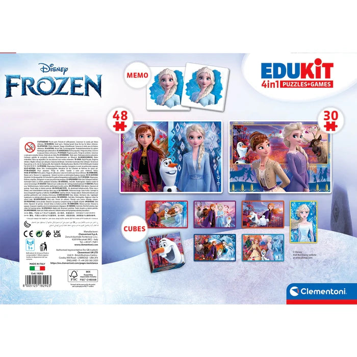 Clementoni Edukit 4 In 1 Frozen