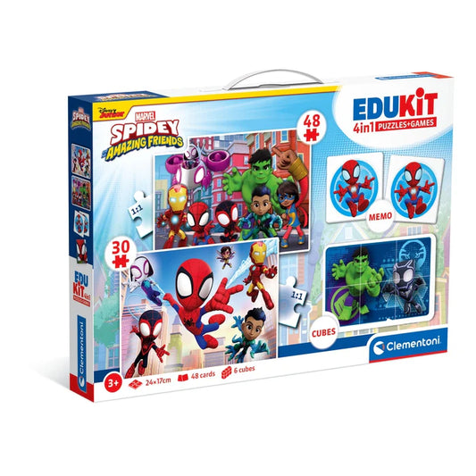 Clementoni Edukit 4 In 1 Spidey