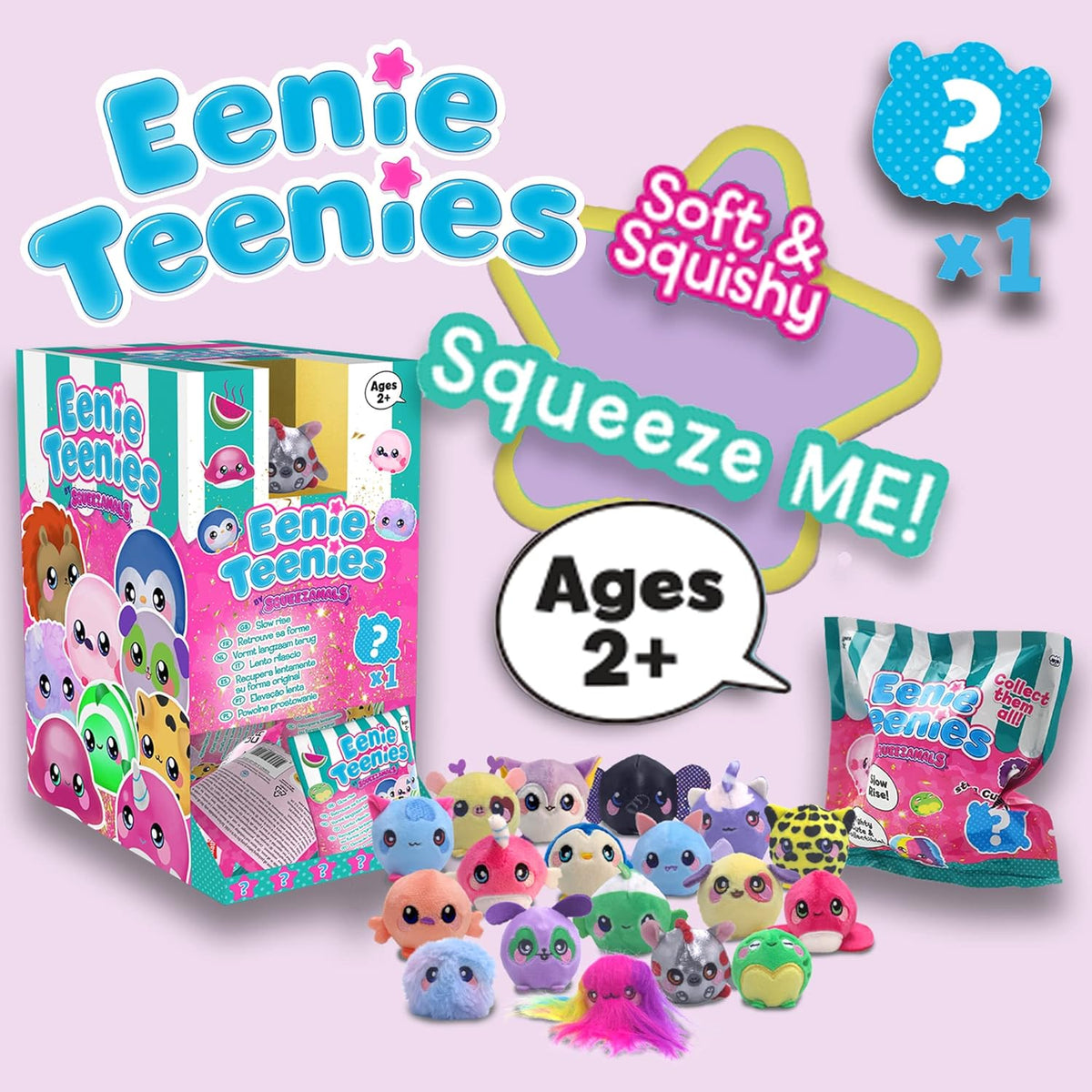 Squeezamals Eenie Teenies