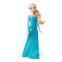 Mattel Disney Frozen Elsa I toy with a soft cape, skirt, and movie-inspired look.
