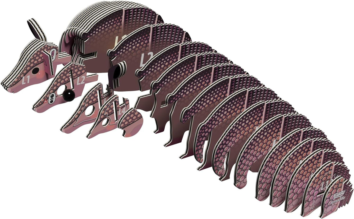 Eugy Armadillo 3D Puzzle