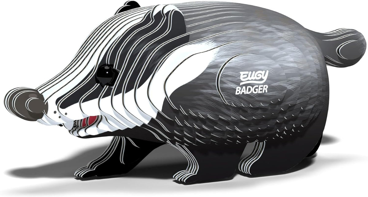 Eugy Badger 3D Puzzle