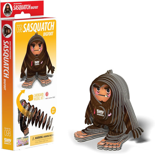 Eugy Sasquatch Bigfoot 3D Puzzle