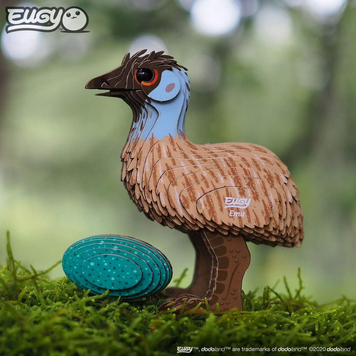 Eugy Emu 3D Puzzle