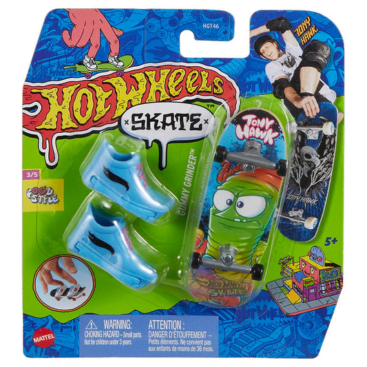 Hot Wheels Skate Fingerboard Tony Hawk Gummy Grinder