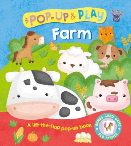 Farm Pop-Up & Play interactive book for children