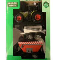 Tractor with Machinery Trailer Tanker LED sounds