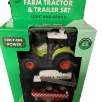 Tractor with Machinery Trailer Tanker LED sounds