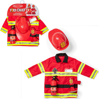 Melissa & Doug Fire Chief Costume Set for Kids for kids ages 3-6 years old