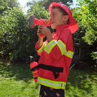 Melissa & Doug Fire Chief Costume Set for Kids life style picture