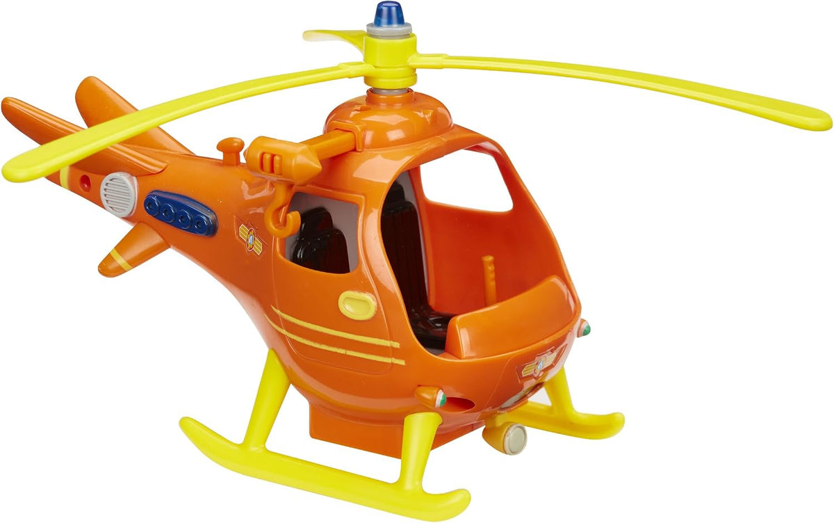 Fireman Sam Wallaby Helicopter Vehicle & Accessory Set for kids over 3 yeras old