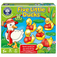 Orchard Toys Five Little Ducks Counting Game for Kids picture of the box