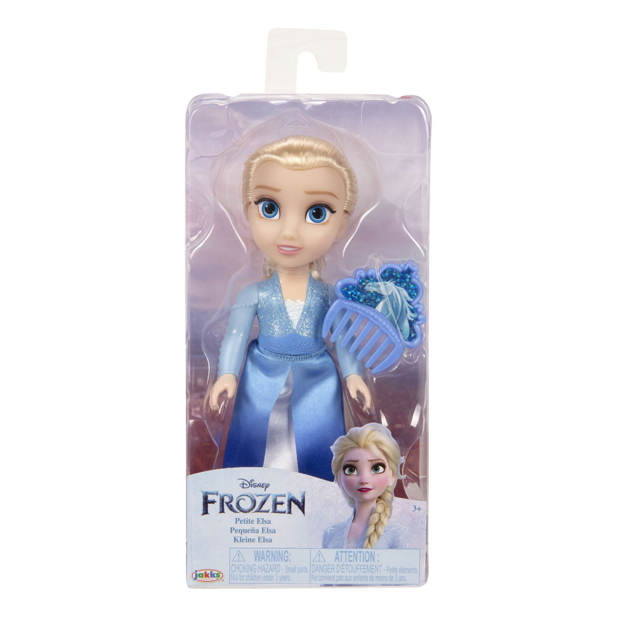 Frozen 6in Petite Dolls -Elsa in a blue dress
