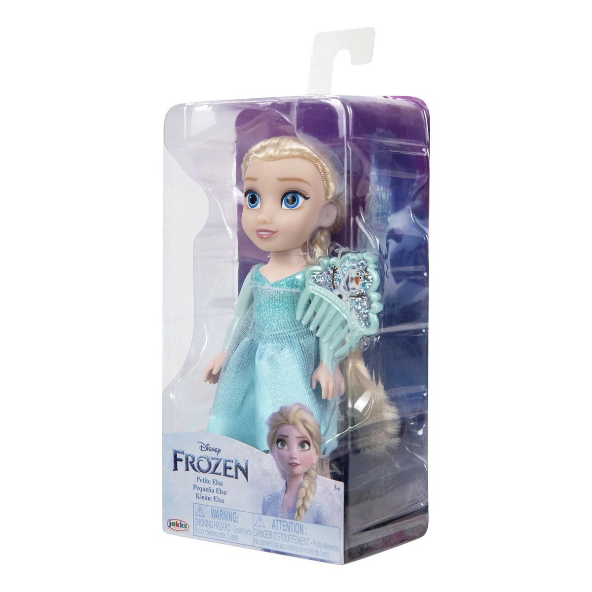Frozen 6in Petite Dolls - Elsa in a light bue dress