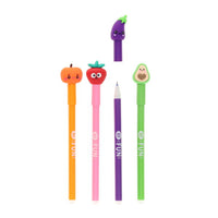 Fruity Critter Erasable Pens 4 Pack erasable pens in a funny design