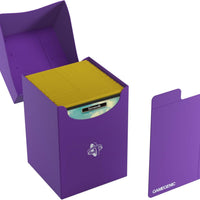 Gamegenic Deck Box 100+ Purple with space  for 100-120 cards