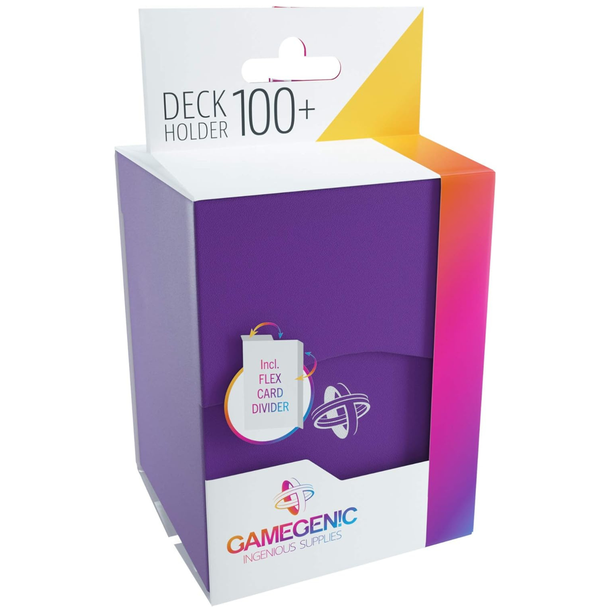 Gamegenic Deck Box 100+ Purple for traiders and gamers