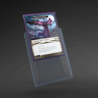 Gamegenic toploader holding a sleeved trading card (card not included)