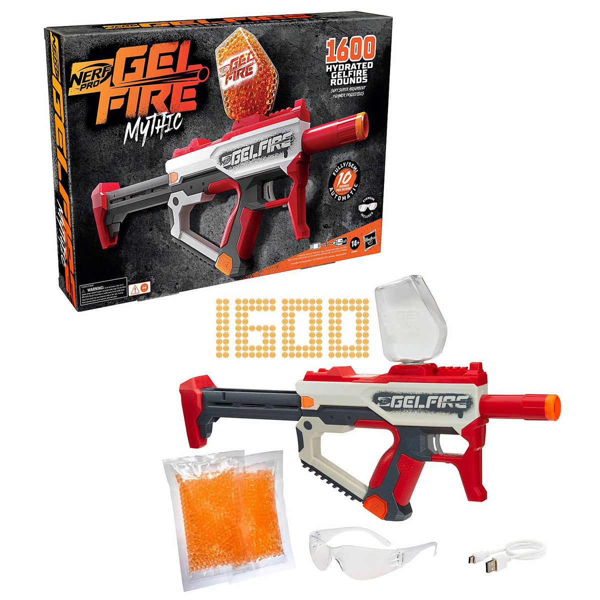 NERF Pro Gelfire Mythic Blaster