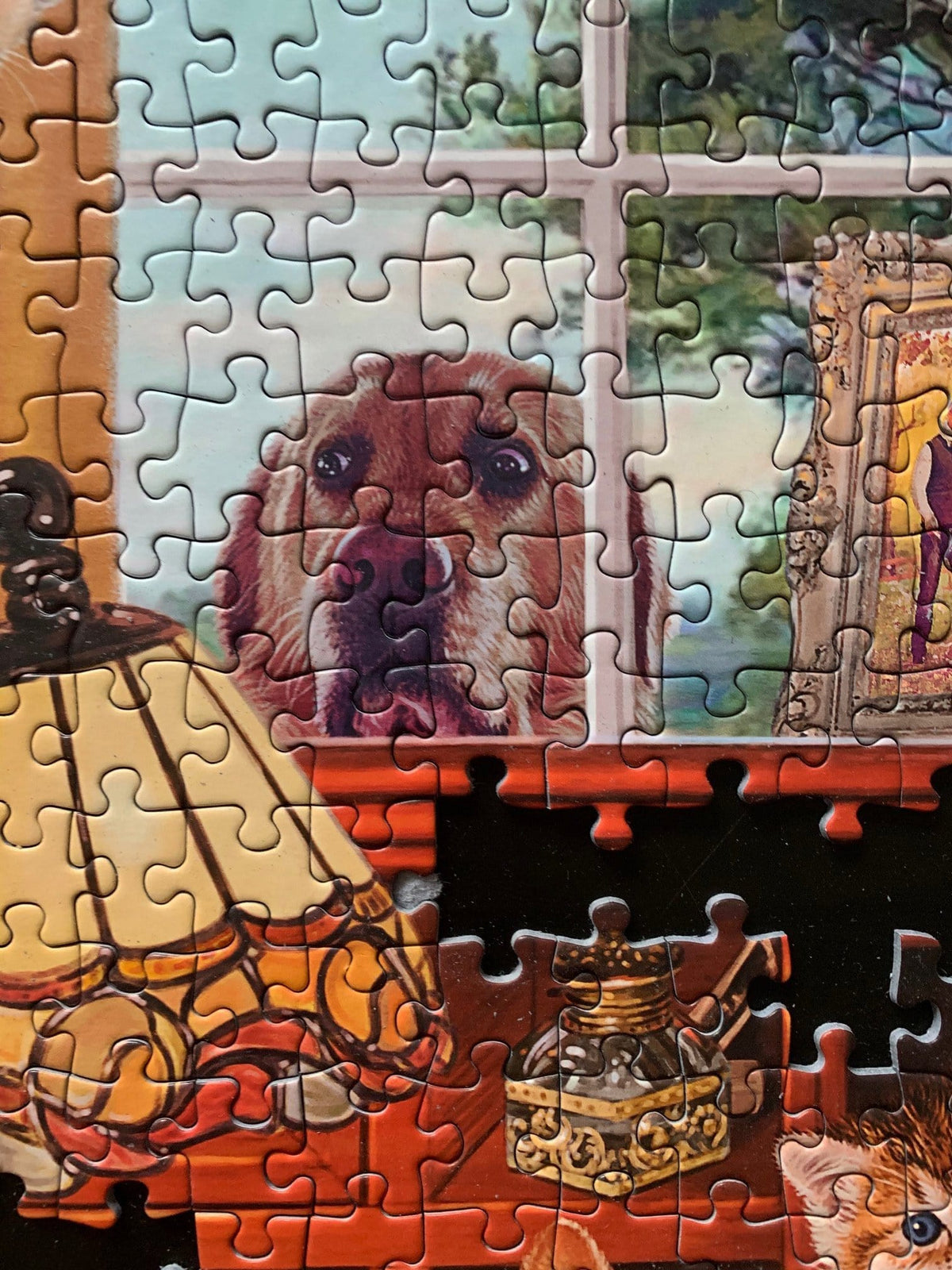 Fun and quirky, the Gibsons - Writer's Block 1000 Piece Jigsaw Puzzle brings a charming literary twist to puzzle time.
