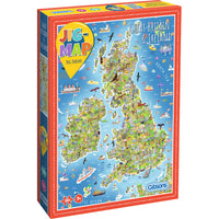 Kids can discover the quirks of Great Britain & Ireland with this fun 250-piece puzzle.
