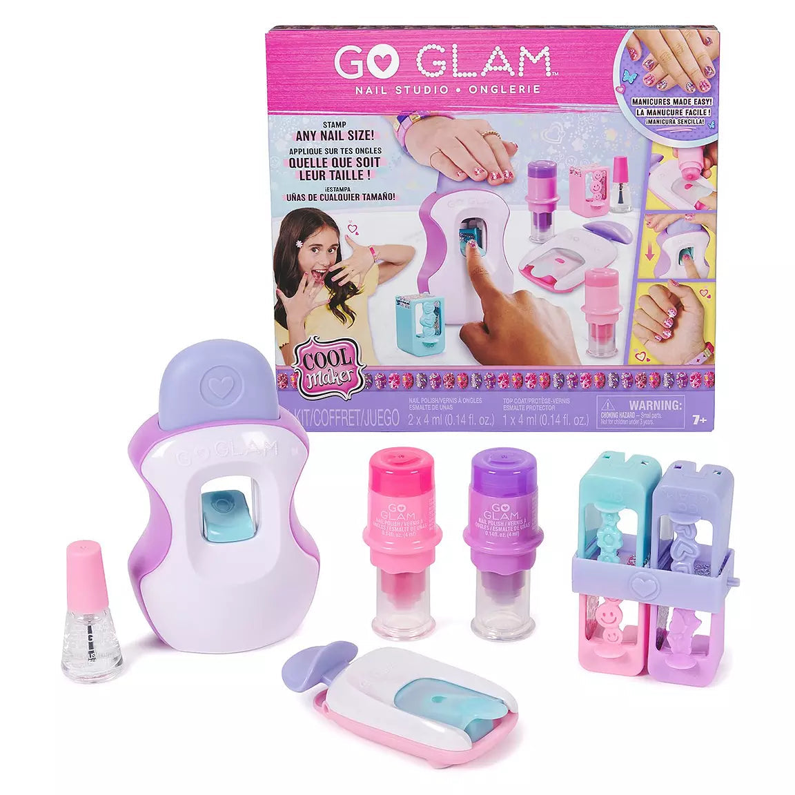 Cool Maker Go Glam Nail Studio Nail Art Kit picture on the white background