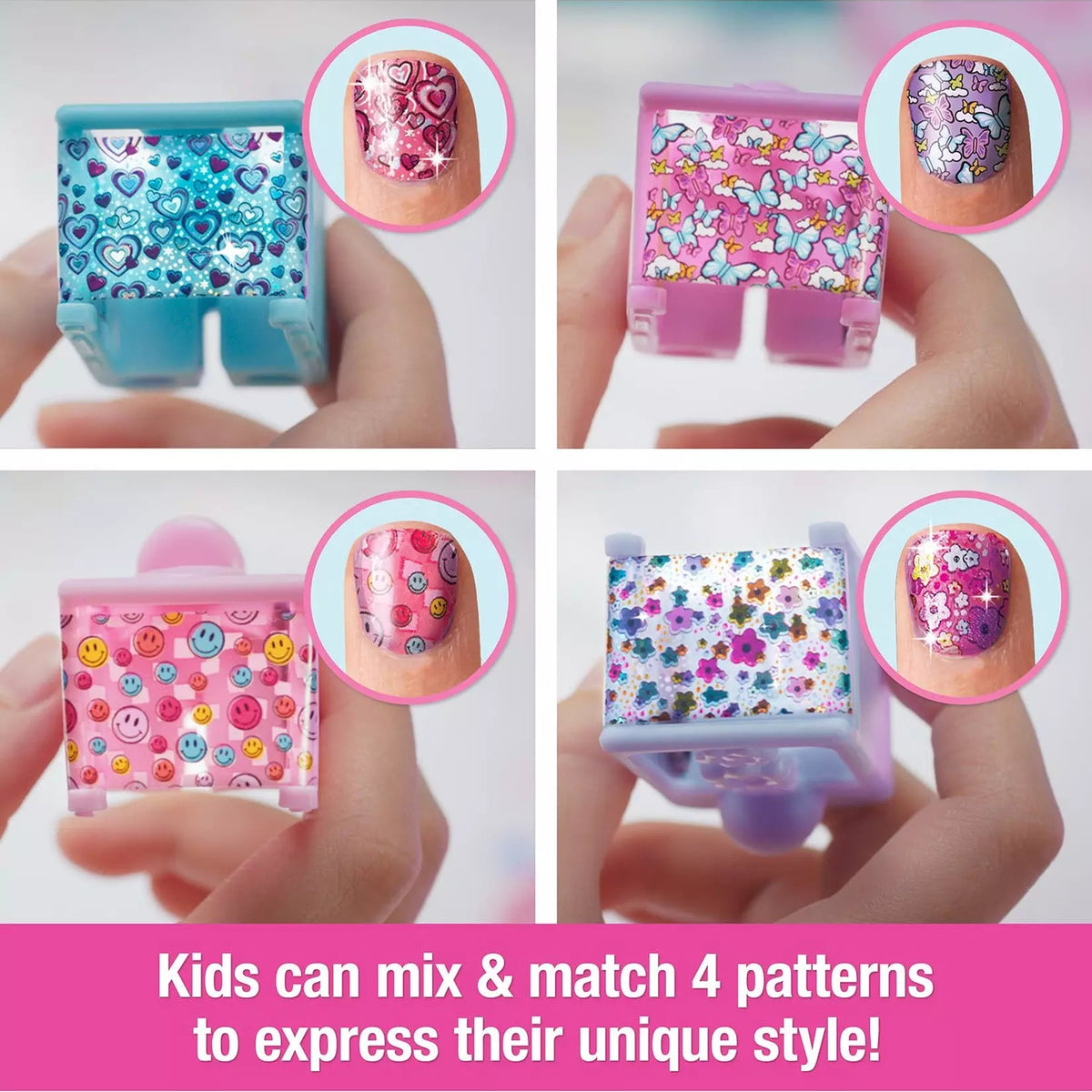 Cool Maker Go Glam Nail Studio Nail Art Kit pretend to be a nail salon owner